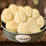 Natural Goat Milk Soap | Dog Shampoo Bar | Big Paw Fern Valley Soap