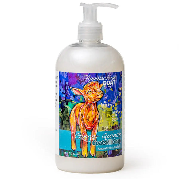 LIQUID SOAP - GINGER QUINCE GOATS MILK 16 oz. Essential Journeys
