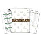 Homestead Management Printables -2026 Reformation Acres