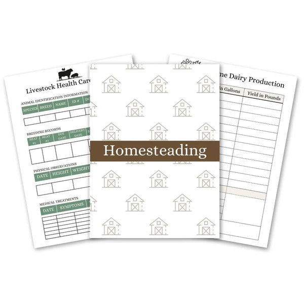 Homestead Management Printables -2026 Reformation Acres