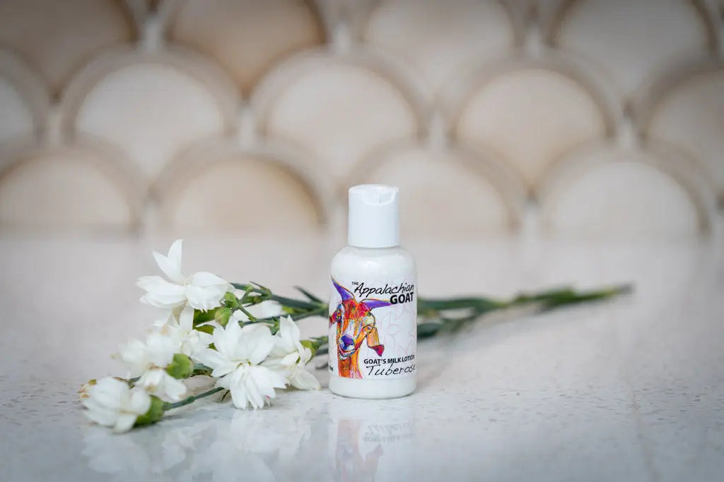 TUBEROSE GOATS MILK LOTION Essential Journeys