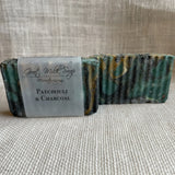 Goat Milk Soap - Charcoal Patchouli Creme de la Crop
