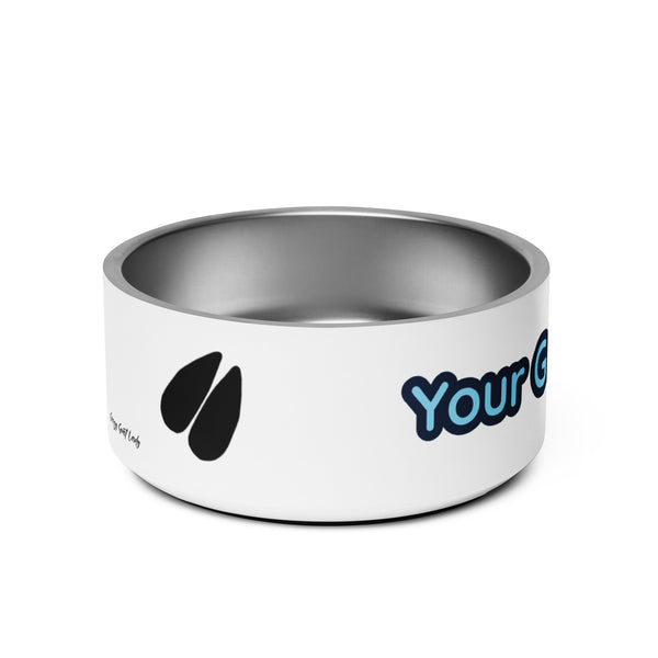 Personalized Goat Bowl
