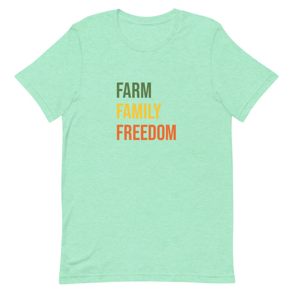 Farm Family Freedom T-shirt Reformation Acres