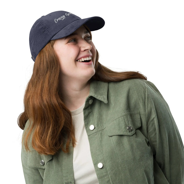 Crazy Goat Lady Corduroy Hat – Vintage Style Goat Lover Cap Crazy Goat Lady